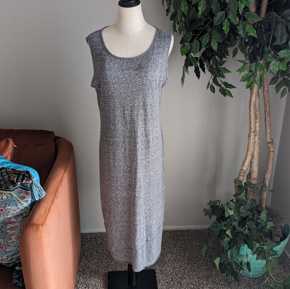 mercer & madison Sleeveless Gray Shift Dress Size M - Picture 2 of 13